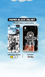 Little Joe® - Paper - Black Velvet - Imagen 4