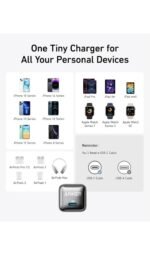 Cargador Anker 511 Nano Pro 20W USB-C Negro | Ultra Compacto | Carga Rápida PowerIQ 3.0 | Seguridad ActiveShield - Imagen 6