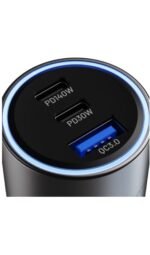 Cargador de Auto Klip Xtreme PowerCar 140W USB-C PD 3 Puertos - Imagen 2
